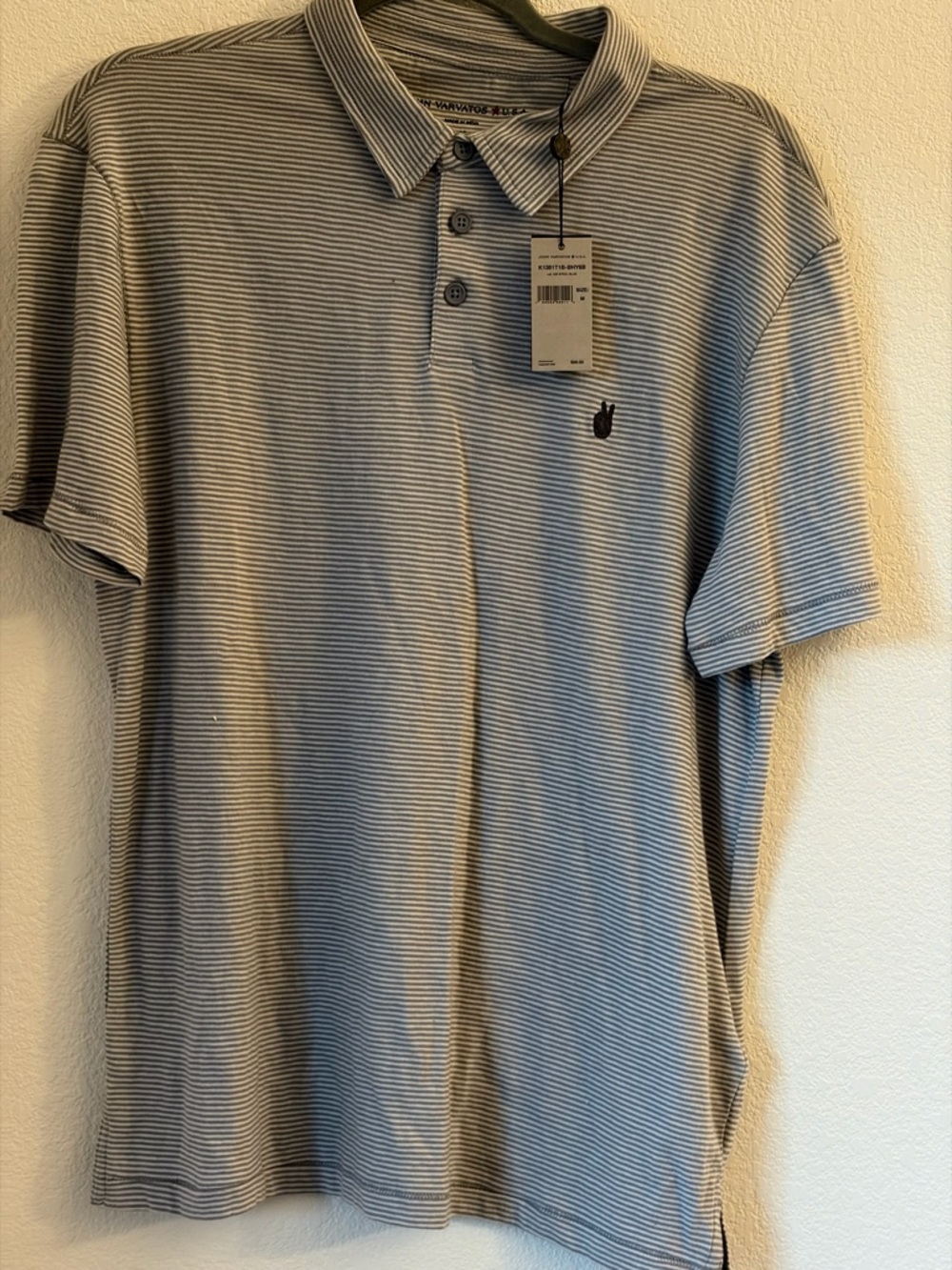 John Varvatos Half-button Collar Shirt